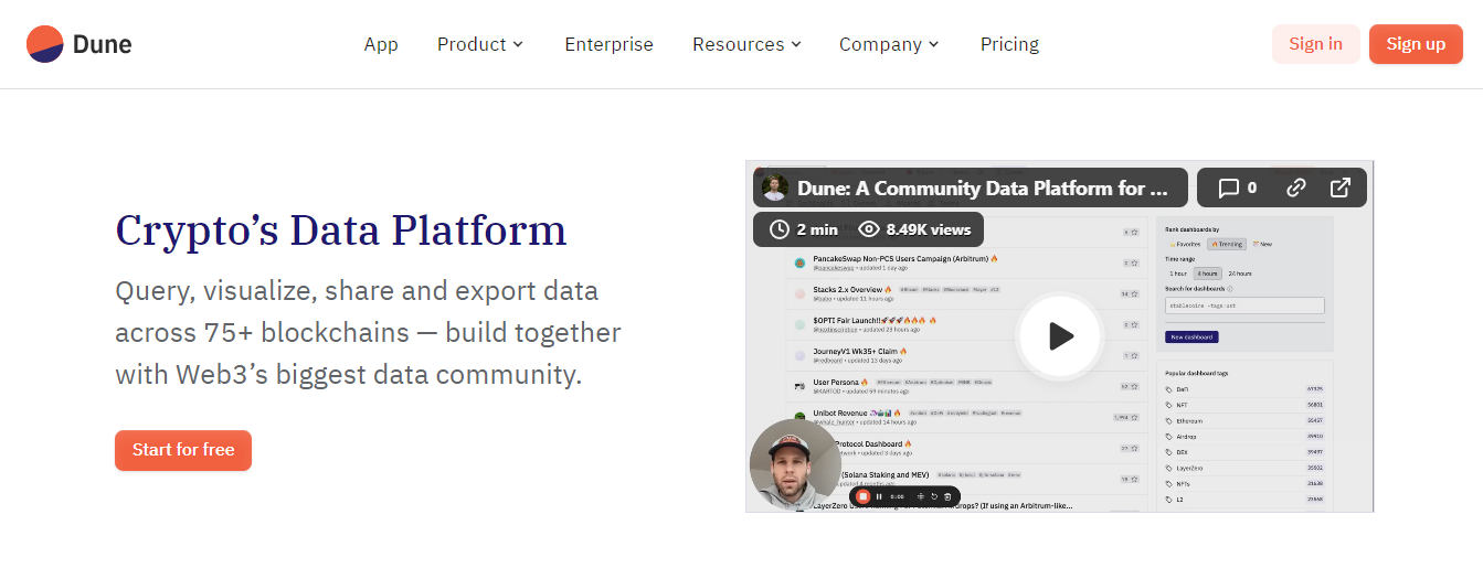 Solana on-chain analytics