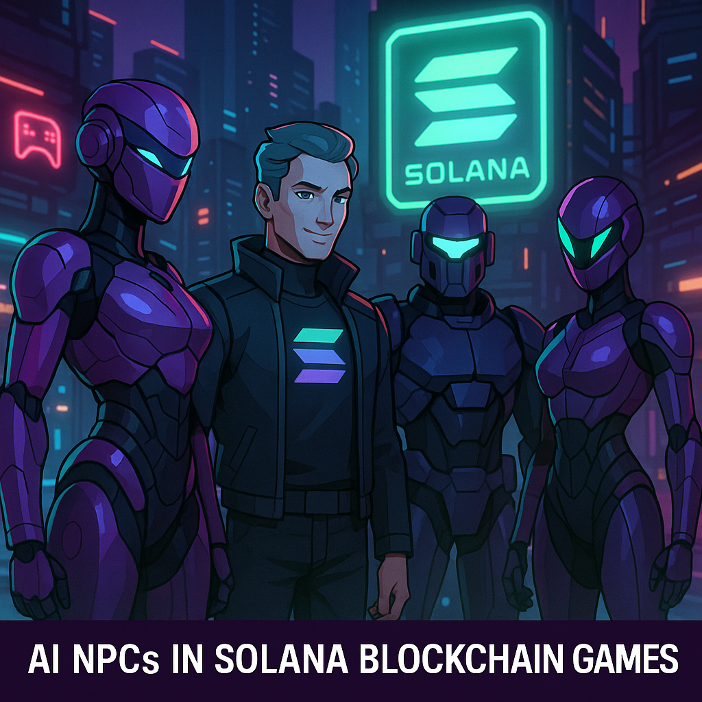 AI NPCs in Solana blockchain games