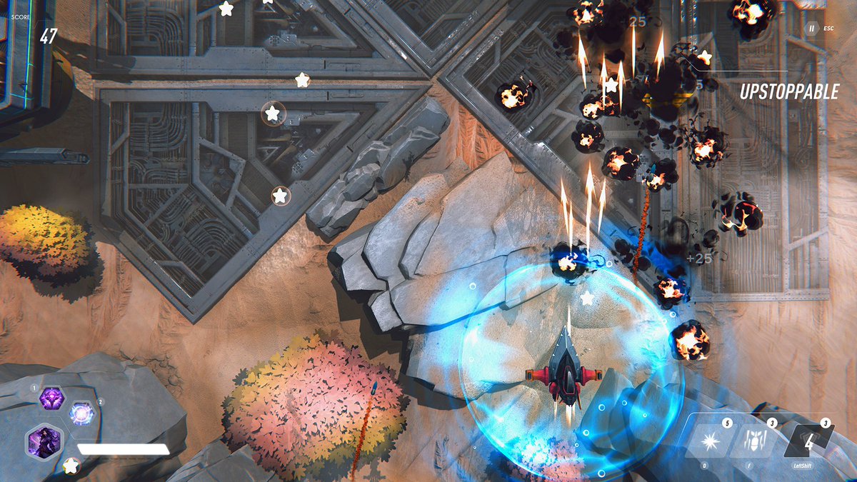 Space Falcon Solana game