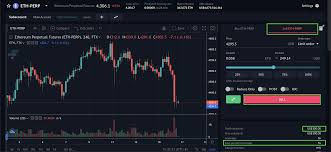 Sleek UI screenshot of a Solana-based perpetuals trading platform interface