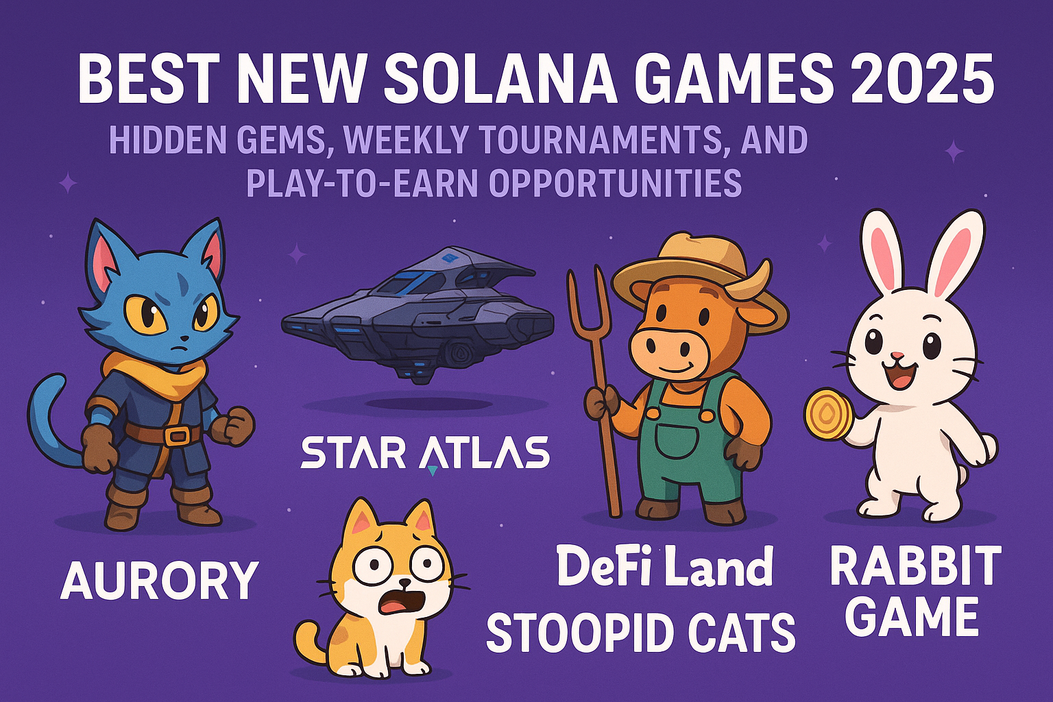 Best New Solana Games 2025: Hidden Gems, Weekly Tournaments, and Play-to-Earn Opportunities