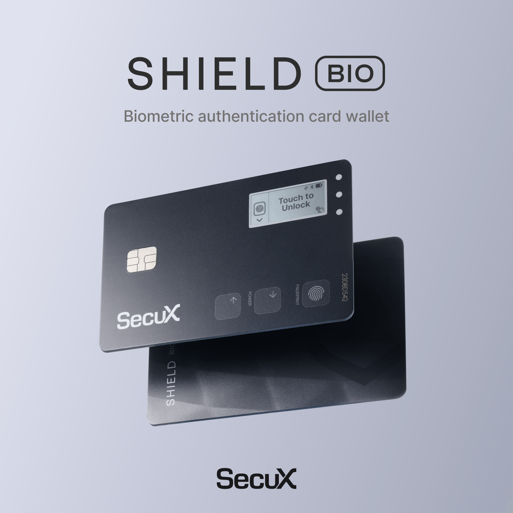 Backpack Wallet security features biometric authentication