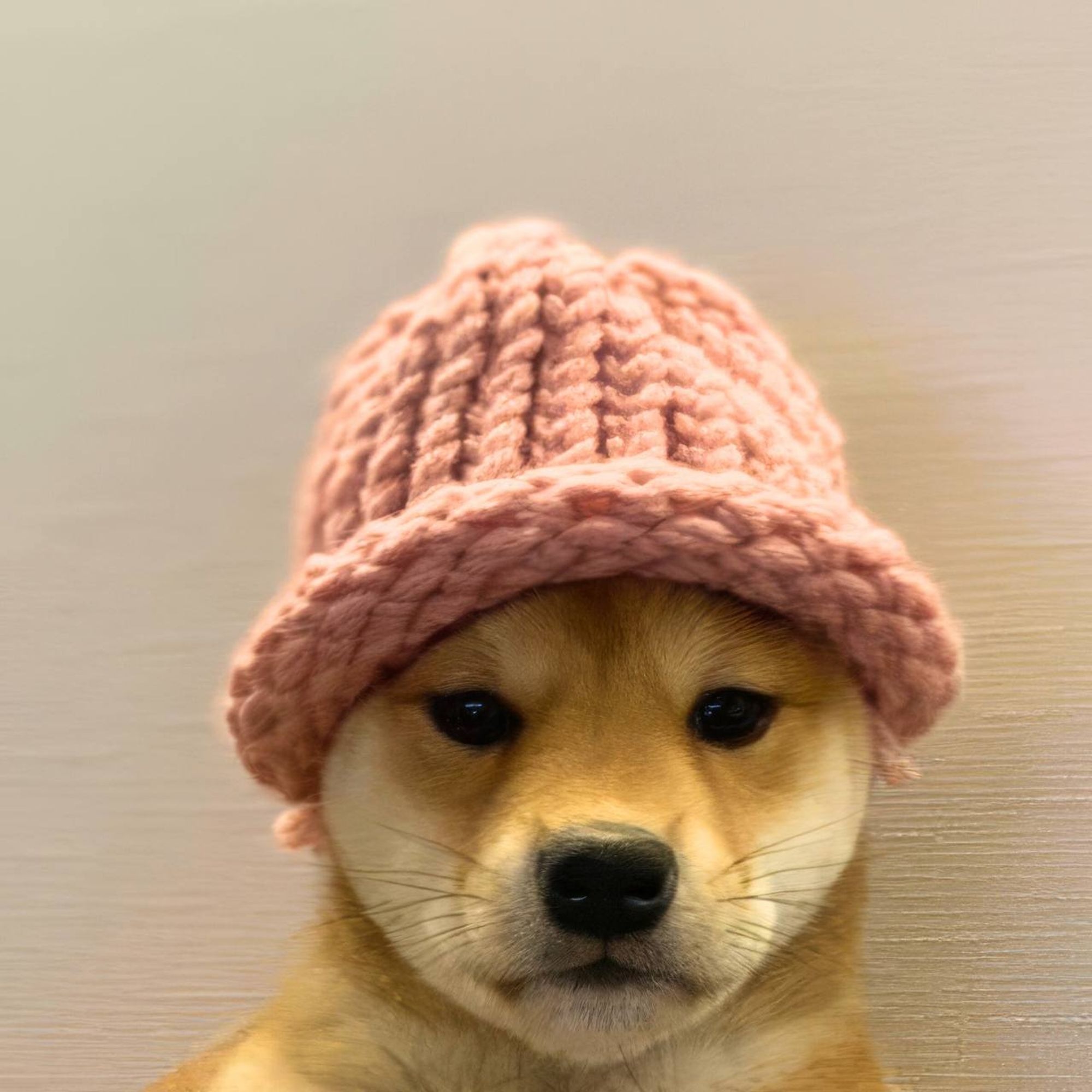 Dogwifhat WIF Solana meme coin logo
