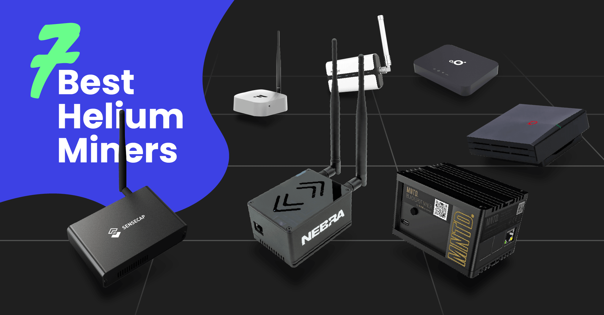 Helium hotspot earning HNT tokens