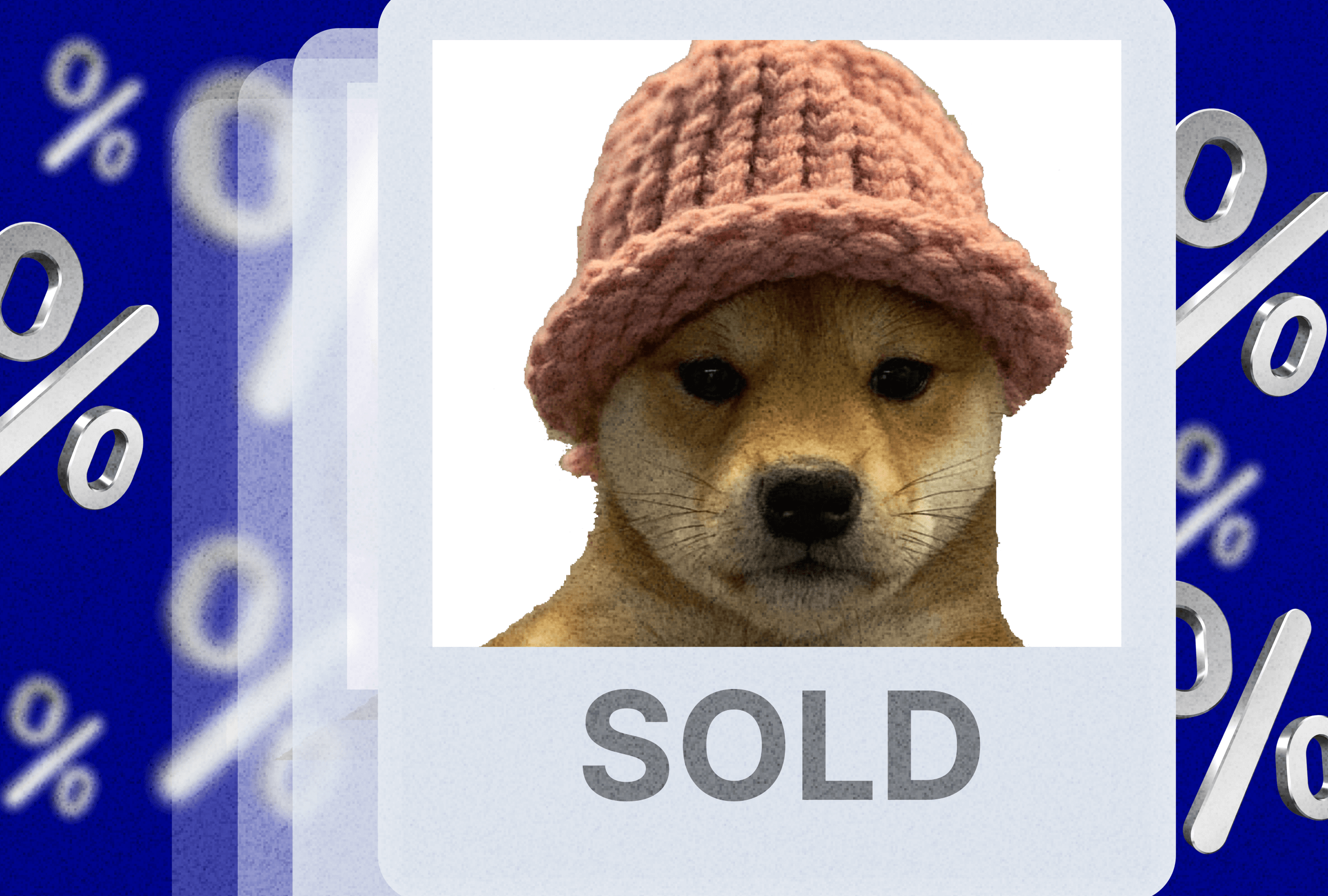 dogwifhat WIF Solana memecoin mascot