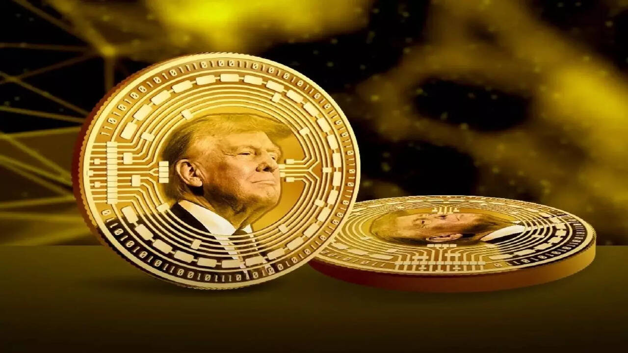 Trump Coin Solana meme coin logo