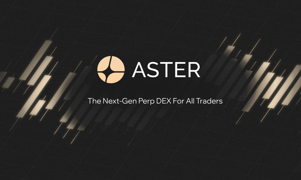 Aster DEX referral program banner