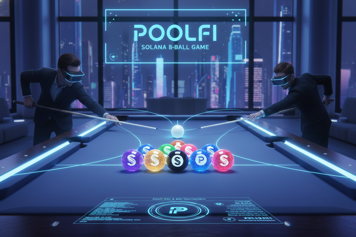 PoolFi Solana 8-Ball game