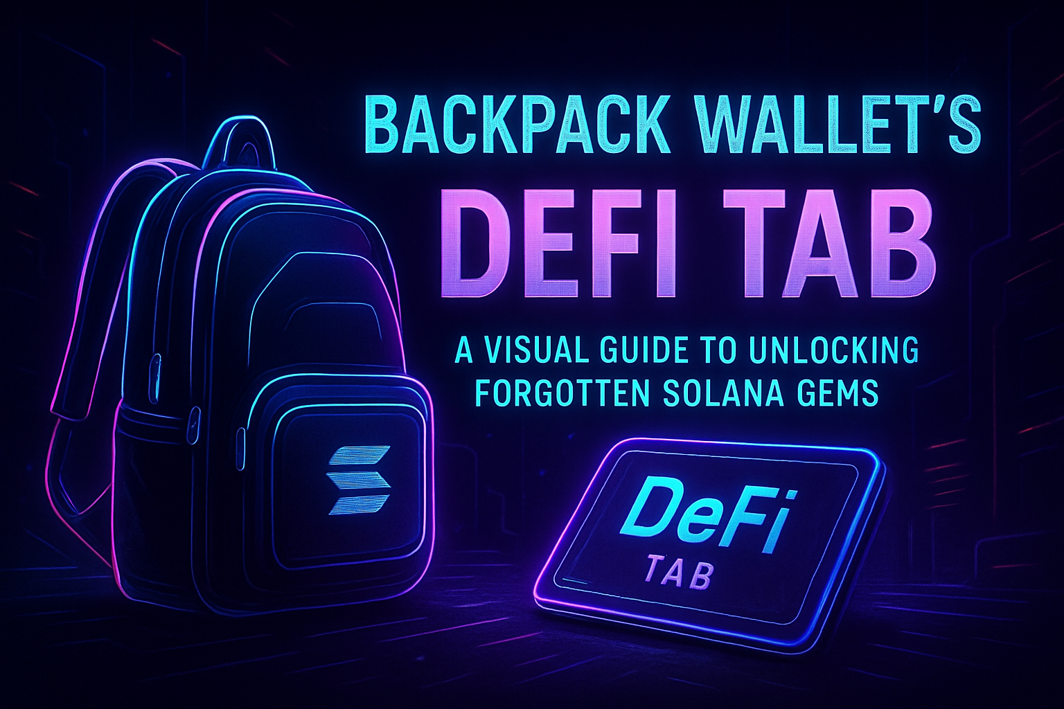 Backpack Wallet's DeFi Tab: A Visual Guide to Unlocking Forgotten Solana Gems